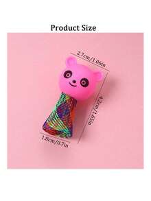 2/10pcs Small Bouncing Toy, Pet Toy, Small Cat And Dog Bouncing Toy, Pet Puzzle Bouncing Toy, Suitable For Domestic Small Pets To Play With. - Color Mixing - View 8