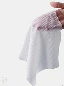 Thickened Disposable Makeup Remover Wipes, Soft Cleansing Towelettes, Dry Cleaning Wipes, Suitable For Skincare, Travel Essential, Back To School Necessity - Multicolor - View 6