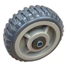 TendenciaLlanta Rueda 6x2 Tractor Gris Solida Pu 4pz Piso Irregular GrisCalidad premium