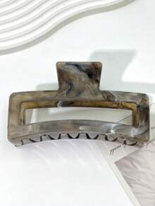 1pc/3pcs/6pcs Solid Color Casual Soft Silicone Cross Hair Clips, Flexible Anti-Collision Protective Hairpin, Durable - Multicolor - View 6