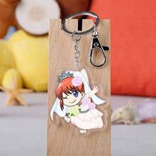 Gintama Anime Acrylic Double-Sided Keychain, Featuring Gintoki Sakata, Kagura, And Hijikata Toshiro, Anime Manga Movie Merchandise, Exquisite Keychain Accessory For Bags, Great Gift For Anime Fans, Family And Friends, Holiday And Birthday - Multicolor - View 4
