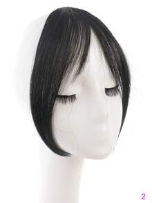 This Fashionable Synthetic Wig Features An Elegant Side-Swept Bangs, Made With Heat-Resistant Fibers To Create A Stylish And Beautiful Appearance. The Voluminous Side Hair Helps Enhance Your Facial Contours, Making It An Ideal Choice For Women Of Different Backgrounds. - Multicolor - View 14