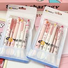 Dongmi Gel Pen Set, INS Style, High "Appearance Value" Student Practice Pens, A Set Of 6 Practice Pens, 0.5mm Practice Pens, Fast-Drying, Smooth, Gel Pens For Wholesale - Black - View 18