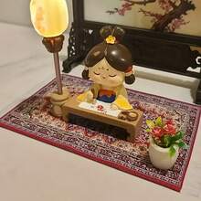 Mô hình thảm nhà thu nhỏ tỷ lệ 1:12, thảm Thổ Nhĩ Kỳ - Ba Tư, trang trí tiểu cảnh phòng khách tự làm, trang trí sàn nhà, nội thất nhà búp bê, vật liệu xây dựng thu nhỏ, đồ thủ công bền chắc, chân thực, thích hợp để trang trí phòng, trang trí sàn nhà, phụ kiện nhà đồ chơi, phụ kiện phòng ngủ, mô hình thu nhỏ, trang trí ban công, vườn cổ tích, trang trí bàn làm việc, quà tặng cá nhân, quà tặng cho người sưu tầm. - Nhiều màu - Xem 4