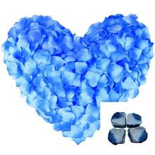 1008pcs/Bag Artificial Rose Petals, Artificial Rose Petals For Wedding, Fake Rose Petals, Wedding Proposal Valentine's Day Supplies - Multicolor - View 13