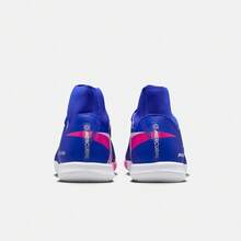 Nike 男士 ZM SUPERFLY 10 ACADEMY IC 足球鞋，高帮 FQ8332-446 - 藍色 - 查看 4