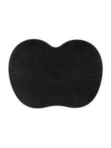 1pc Apple-Shaped Suction Cup Makeup Brush Cleaning Mat, Portable Makeup Brush Cleaning Tool, Makeup Brush Drying Rack - Multicolor - View 16