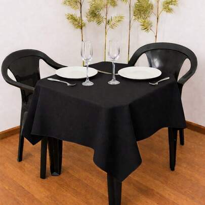 10 Toalha De Mesa Para Festas 1,50 X 1,00 Acabamento em Overloque Tecido Oxford