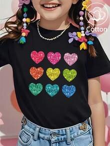 Maglietta invernale per ragazze, Maglietta per ragazze Noisy Noise, Maglietta per ragazze taglie forti, Maglietta a maniche corte per ragazze, Top in cotone, Top estivi, Abbigliamento per teenager, Abbigliamento per ragazze, Maglietta per ragazze, K-Pop Warrior, Abbigliamento per ragazze, Ragazze estive, Maglietta, Set per ragazze, Set invernale per ragazze, Abbigliamento estivo per ragazze, Stile Y2K, Abbigliamento curvy per ragazze, Taglie forti per ragazze, Curvy, Primavera, Estate, San Valentino, Carnevale, Festa, Spiaggia, Matrimonio, Palestra, Elegante, Vacanza, Casual - nero - Visualizzare 1