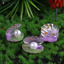 5/10/20/30 piezas Conchas marinas miniatura que brillan en la oscuridad, accesorios de decoración DIY, accesorios para fiestas, decoración de habitaciones y mesas, adornos coleccionables, regalo ideal para amigos, padres, parejas, recuerdos festivos, surtido aleatorio