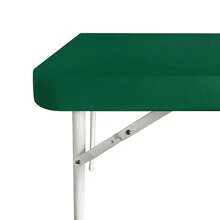 Cocktail Fitted Spandex Stretch Square Table Covers Caps Elastic Square Tablecloth Hunter Green Table Topper 34x34 Inch,34inchx34inch(Square),HunterGreen - Huntergreen - View 4