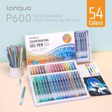 Langer's Latest P600 Super Bright Gel Pen Plus, 1.0mm Thicker Stainless Steel Nib, Stainless Steel Cutting Craft, High Hardness Tungsten Carbide Ball, Super Large Capacity Ink (2.2g Super Large Capacity Ink), One Pen's Ink Equivalent To Six Regular Pen Refills, Exquisite High-End Gift Box Packaging, Convenient Storage - Multicolor - View 12