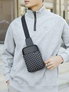 1pc Men's Multi-Functional Convertible Chest Bag | Waterproof USB Charging Crossbody Waist Pack | Fashion Casual Sling Bag For Office Business Teacher Holiday Gift All Seasons , Valentines Gifts - Multicolor - View 10