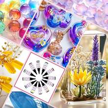 彩色UV树脂，无异味，低收缩率，色彩鲜艳，适用于工艺品、珠宝制作、彩色树脂浇铸和涂层。 - 彩色 - 查看 5