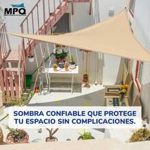 TendenciaMalla Triangle Shade Sand 1.5basex2x2 Raschel 90 VelariaCalidad premium - 1 - Ver 6
