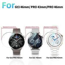 2pcs High Definition Tempered Glass Screen Protector For Huawei Watch GT3/GT3 Pro (43mm/46mm) Series, Designed For Smart Watch, Scratch-Resistant, Anti-Bubble, Sensitive Touch, Easy To Install - 2 Transparent Pieces - View 8