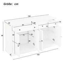 Buffets & Sideboards - White - View 7