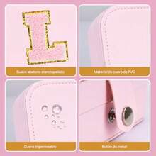 CYPNJoyero para MujerOrganizador de Joyeria Pequeño de Cuero de PU para Mujeres Joyero de Viaje 2 Organizador Capas Cajas de Almacenamiento para Anillos Pendientes Collares Pulseras LFashion - 222322958 - Ver 6