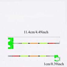 AVLCOAKY 3pcs/Set Fish Bite Alarm, Fish Bite Alarm Accessories, Transparent Fishing Rod - Multicolor - View 9