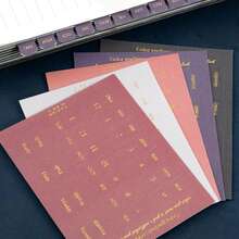 10pcs Self-Adhesive Monthly Planner Stickers - Tear-Resistant Calendar Labels With Numbers 1-12, Suitable For Planners, Bullet Journals, Academic & Office Organization - No Glue Needed, Index Tabs - Multicolor - View 4