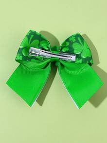 2 pièces Pinces à cheveux trèfle à quatre feuilles pour la Saint-Patrick, convenant aux filles et aux adolescentes, pinces à cheveux vertes, pinces à alligator décontractées, pinces à cheveux en forme de trèfle à quatre feuilles, pinces à cheveux cadeaux pour les fêtes, pinces à cheveux pour fête, accessoires pour cheveux des femmes pour la Saint-Patrick, pinces, barrettes - Multicolore - Voir 5