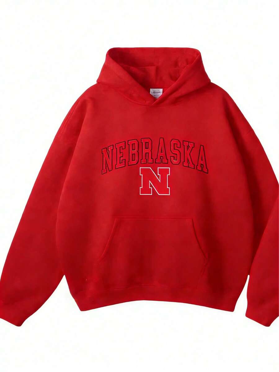 Vintage Sport Teams Collection Unisex Crewneck Black Hoodie, Graphic Team Collection Hoodie, Gift For Fans-New Arrivals For Autumn/Winter: Unisex-L91 - 紅色5 - 查看 1