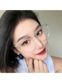 1pc Anti-Blue Light Glasses, Unisex Computer/Reading/Gaming/TV/Phone Glasses, Prevent Eye Fatigue And UV, Sports Glasses - Multicolor - View 2