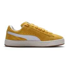 Puma Unisex Suede-XL Casual Sneakers, Classic Retro Thick Sole, Comfortable, Shock-Absorbing, Suitable For Outdoor, Hiking, Traveling, 395205-67 - Antique Gold-grey - View 2