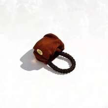 5 piezas de bandas elásticas para el cabello de alta elasticidad, lazos de cabello de terciopelo premium para coleta, accesorios para el cabello sin daños, accesorios para la cabeza