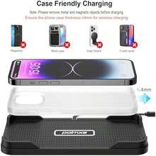 Wireless Car Charger, Non slip Wireless Phone Charging Mat with 36W PD & QC3.0 for  and  in Car - Negro - Ver 3