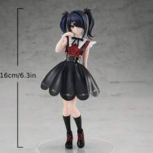 1pc Ame-Chan Anime Figure Collectible Model| 6.3inch/6.3" Chibi Girl Statue With Sitting & Standing Poses, PVC Desktop Decoration For Christmas/Halloween Gifts, Display For Office/Car - Ame-Chan Series Anime Character Ornament - 糖果 - 查看 4