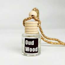 Long-Lasting Hanging Car Air Freshener - [Natural Essential Oil] Diffuser,Freshness For Auto, Home & Office - oud wood - 查看 6