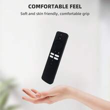 适用于小米电视遥控器的硅胶保护套，带挂绳，也适用于小米电视盒4K第二代遥控器，防摔防摔
