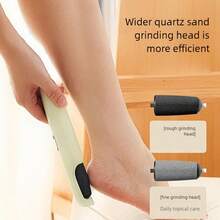 300mAh Electric Foot Callus Remover | Rechargeable Pedicure Tool, Smooth Foot File, USB Charging, Battery Powered, Removes Dry, Hardened And Dead Skin, Ideal Christmas Gift - Multicolor - View 5