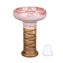 1pc Handmade Pointed Hookah Bowl, Made Of Original Clay Glaze, Practical Hookah Accessory, Easy To Smoke, Smooth Inhalation, Large Capacity Design For Better Hookah Experience. - one-size - View 6