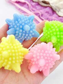 可重复使用的洗衣球、纯色洗衣球、不可重复使用的烘干球、洗衣机绒毛收集器