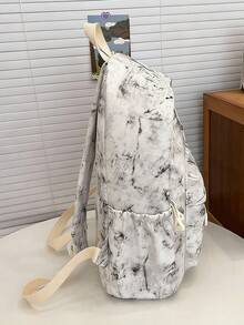 1个多色校园背包，笔记本电脑包，办公通勤包，韩版多功能学生单肩包，斜挎包，返校季必备书包