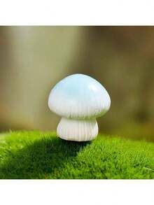 20pcs Mini Mushroom Crafts - Miniature Fairy Garden Mushrooms, Small Resin Mushroom Decorations, Realistic Mushroom Miniatures And Bonsai Style Micro Landscape Decorations. - Multicolor - View 8
