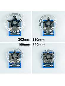 ZRACE 140mm 160mm 180mm 203mm Bicycle Brake Disc, High Heat Dissipation Floating Disc, Mountain Bike Disc Brake - Silver - View 10