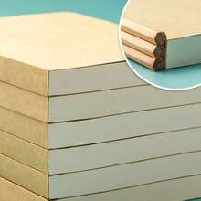 Sổ tay giấy Kraft trắng trơn, sổ phác thảo tối giản dày dặn & tập giấy trắng trơn | Sổ nhật ký nghệ thuật đa năng để vẽ & phác thảo, sổ tay học sinh & sổ lưu niệm tự làm | Bìa, giấy không chứa axit, lý tưởng để ghi chú, viết nhật ký & các dự án nghệ thuật sáng tạo - Nhiều màu - Xem 7