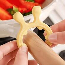 1/2/3pcs Deer Ear Shaped Trivet - Heat Resistant Silicone Kitchen Utensil Holder With Non-Slip Handle, Easy To Clean, Suitable For Large/Small Pots - Multicolor - View 6