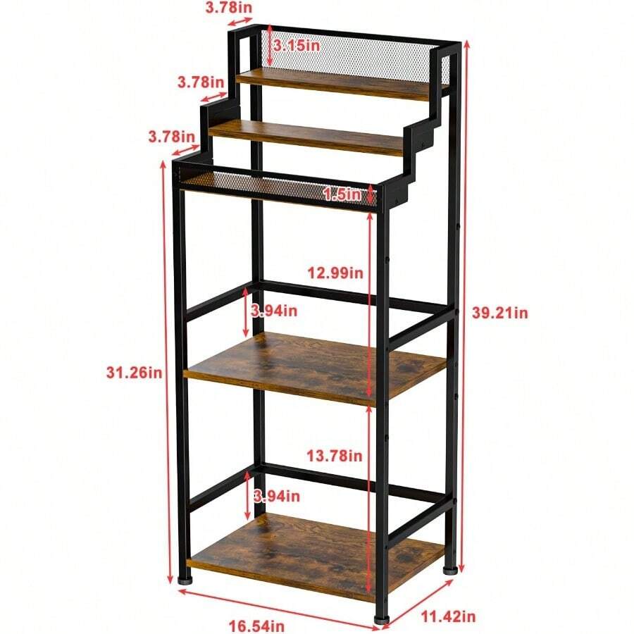 Trapezoidal Liquor Cabinet Bar For Home, Stepped Wine Rack Freestanding Floor, Corner Syrup & Whiskey Stand, Large-Capacity Alcohol Bottle Storage Display Shelf Living Room, Patent Pending - With Open Shelf - View 1