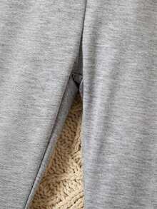 Quần legging in hình bướm và tiên cho bé gái, quần ống ôm co giãn thoải mái, thích hợp mặc hàng ngày. - Màu Xám nhạt - Xem 7