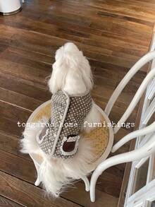 Tongaroo Thickened Warm Pet Cat Dog Vest, Korean Style For Poodle, Maltese