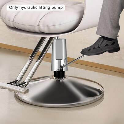 Hydraulic Salon Chair Pump - Adjustable 4.3" Height Hydraulic Pump, Sturdy And Durable Design, Ideal For Salon & Spa Stool Supplies, Easy To Install And Use