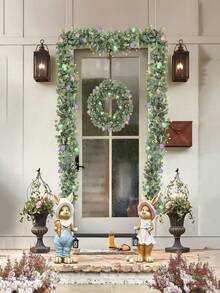 1/2pcs, 180cm/70.86in, Artificial Easter Egg Wreath, Eucalyptus Leaves, Egg Vine Hanging Ivy, Suitable For Easter Decoration, Room Decor, Home Decor, Bedroom Decor, Outdoor Decor, Kitchen Decor, Graduation Decor, Outdoor Patio Decor, DIY, Room Decor Supplies, Porch Wall Fireplace Farmhouse Decor - Multicolor - View 5