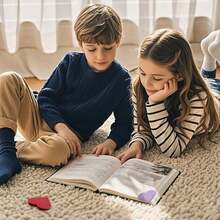 18 Pcs Leather Heart Bookmarks, Cute Heart Bookmark Corner, Bookmarks For Women, Book Marks For Teachers Students Schoolsss Office Home Supplies - 18 chiếc (Trái tim bằng da) - Xem 6