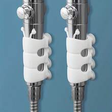 Silicone Shower Head Holder - Easy To Install, No Drilling Required, Removable Suction Cup Wall Mount - Multicolor - View 13