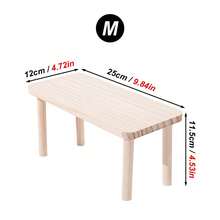 1 pièce/set Maison de cachette pour hamster en bois durable à 2 couches/Échelle d'escalade en vague, Plateforme d'escalade en bois stable et résistante au rongement, Convient pour les petits animaux de compagnie en toutes saisons - Multicolore - Voir 17