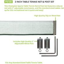 CYPNChampion Sports Tenis de Mesa campeón de Canasta de Juego de Postes 508 cm despuésFashion - 222569744 - Ver 4